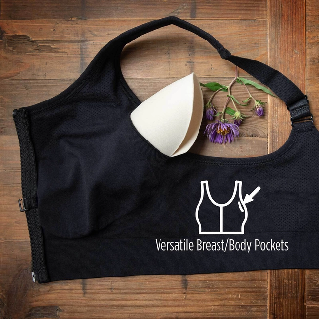 Hugger VIDA Breast Body Pocket